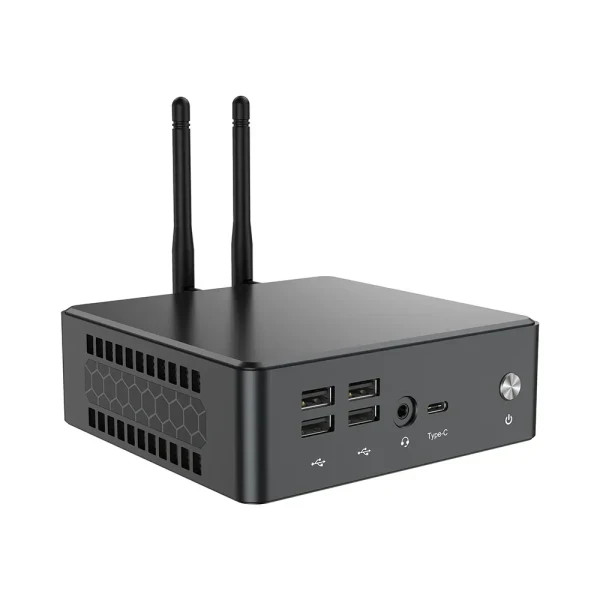 Mini PC Zeus MPI12 Intel i7-1255U 10C 4.7 GHzDDR4M.2LANDual WiFiBTHDMIDPTip C power
