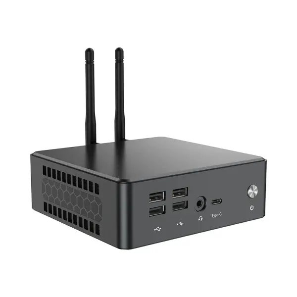 Mini PC Zeus MPI12 Intel i5-1235U 10C 4.4 GHzDDR4M.2LANDual WiFiBTHDMIDPUSB C
