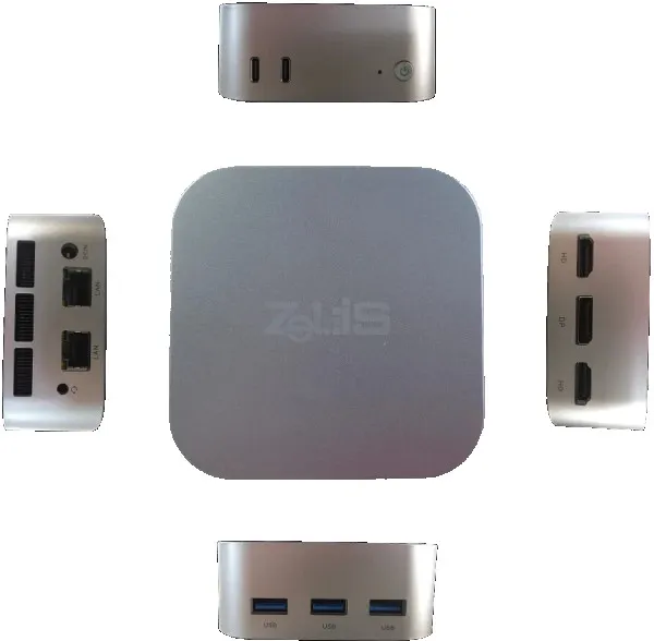 Mini PC Zeus N5 Celeron QC N150 3.40 GHzDDR5 12GBm.2 256GBLANDual WiFiBT2xHDMIDPWin 11