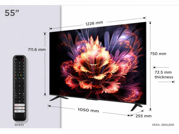 TCL 55V6C 4K HDR Smart TV