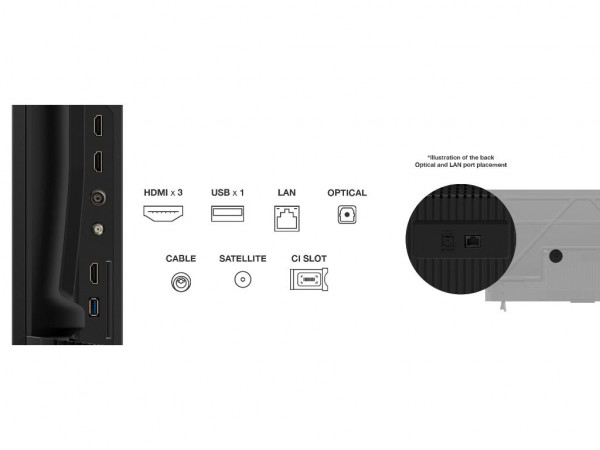 TCL 50V6C 4K HDR Smart TV