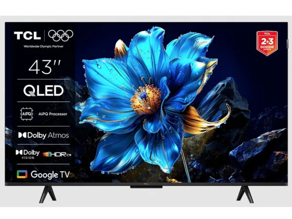 TCL 43P7K 4K QLED TV