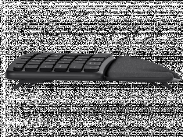 Tastatura TRUST KEYRA ERGO MULTI WRLS KEYBOARD US