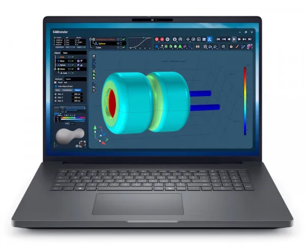 DELL Pro Max 18 Plus 18 inch QHD+ 120Hz 500nits Core Ultra 7 265HX 32GB 1TB SSD RTX PRO 3000 12GB Backlit FP SC Win11Pro 3yr ProSupport laptop