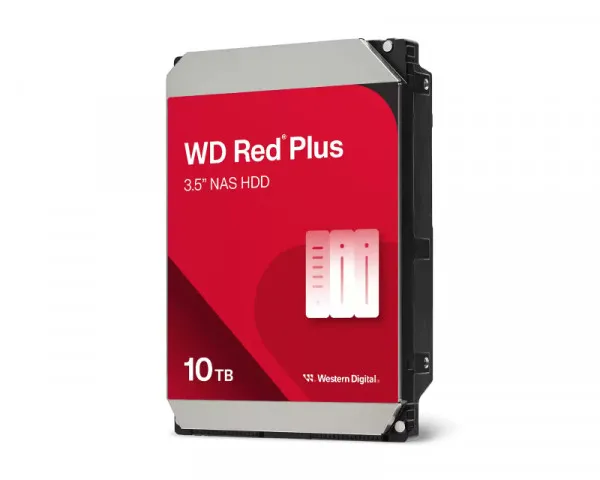 WD 10TB 3.5 inča SATA III 512MB 7200rpm WD100EFGX Red Plus hard disk