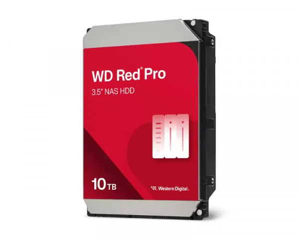 WD 10TB 3.5 inča SATA III 512MB 7.200rpm WD103KFBX Red Pro hard disk