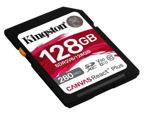 KINGSTON Memorijska kartica SDR2V6128GB 128GB SDXC UHS-II 280R150W U3 V60 