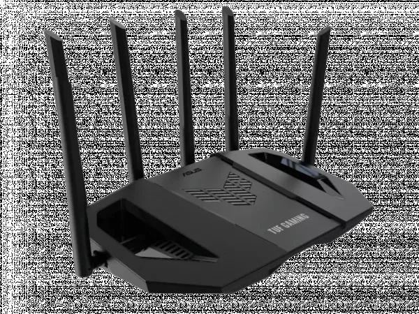 Bežicni ruter ASUS TUF-BE6500 Wi-Fi 7/BE6500/5764 Mbps/688 Mbps/USB3.2/6 eksternih antena/crna