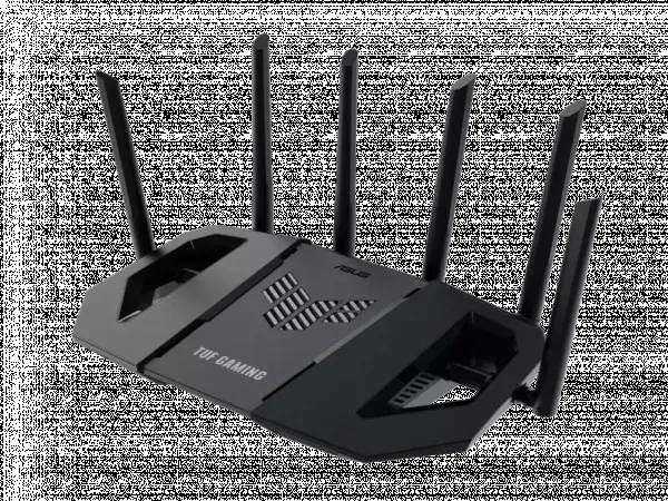 Bežicni ruter ASUS TUF-BE6500 Wi-Fi 7/BE6500/5764 Mbps/688 Mbps/USB3.2/6 eksternih antena/crna