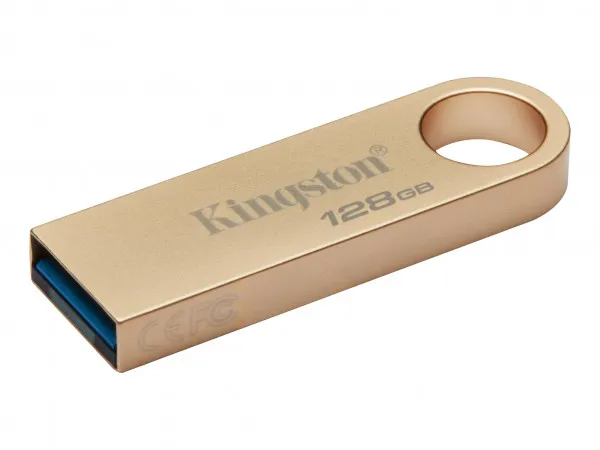 USB memorija KINGSTON DTSE9G3/128GB/DataTraveler/3.2/zlatna