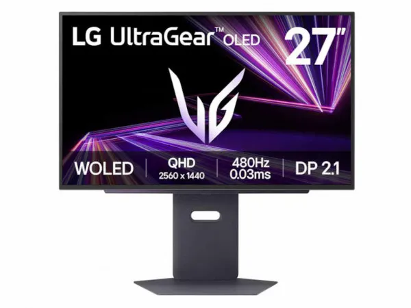 LG 27GX790A-B OLED 480Hz QHD Gaming Monitor