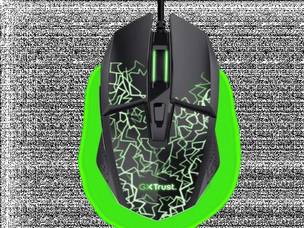 Miš TRUST GXT113 FELOX LED GAMING/crna