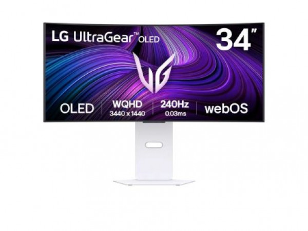 LG 34GX90SA-W OLED UWQHD 240 Hz FreeSync Premium Curved