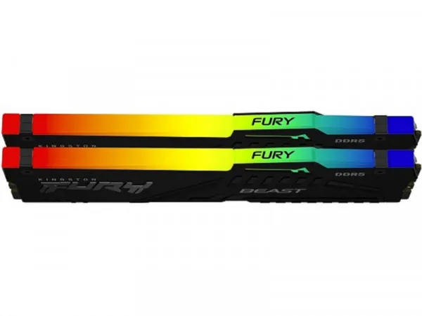 KINGSTON DDR5 64GB 2x32GB kit 6000MHz Fury Beast RGB KF560C30BBEAK2-64