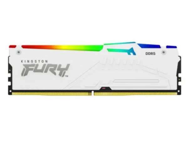 KINGSTON DIMM DDR5 32GB 2x16GB kit 6000MHz KF560C30BWEAK2-32 FURY Beast RGB White EXPO