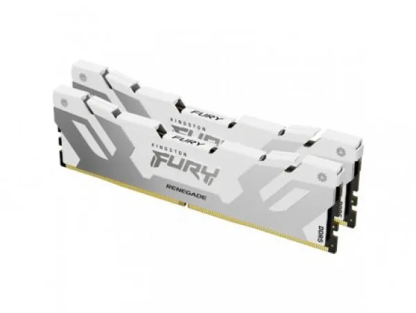 KINGSTON DIMM DDR5 64GB 2x32kit 6400MHz FURY Renegade White XMP KF564C32RWK2-64