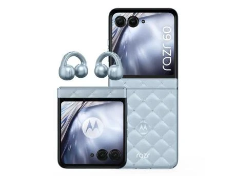 MOTOROLA Razr 60 + moto buds loop Swarovski Edition 8/256GB PANTONE Ice Melt
