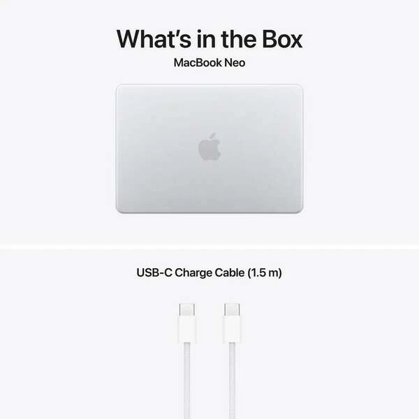 APPLE MacBook Neo 13 A18 Pro/8/512GB Silver MHFC4ZE/A