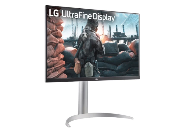 Monitor LG 27UP650K-W 27''/IPS/3840x2160/60Hz/5ms GtG/HDMIx2,DP/Freesync/pivot,visina/srebrna