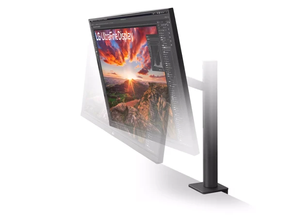 Monitor LG ERGO 32UN880K-B 31.5''/IPS/3840x2160/60Hz/5ms GtG/HDMIx2,DP,USB/pivot,visina/VESA/zvucnici