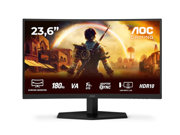 AOC C24G42E FHD 180Hz Adaptive Sync Curved