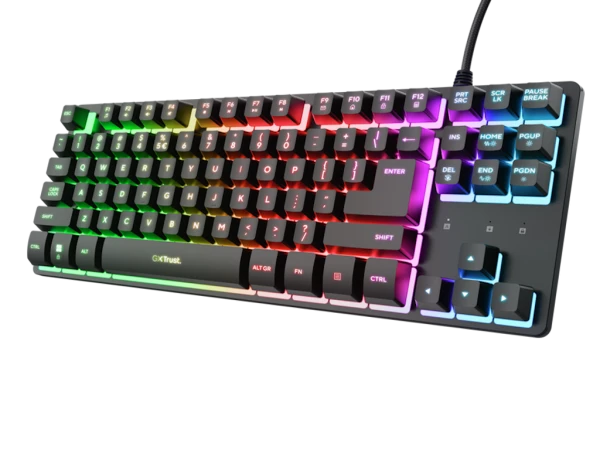 Tastatura TRUST GXT833 THADO žicna/RGB/TKL/gaming/crna