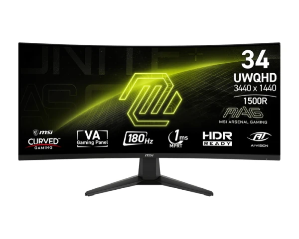 MSI 34 inča MAG 346CQ gaming monitor 