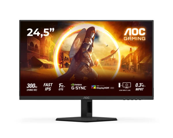 AOC 24.5 inča 25G4SRE FHD 1920x1080 Fast IPS 310 Hz G-Sync gaming monitor 