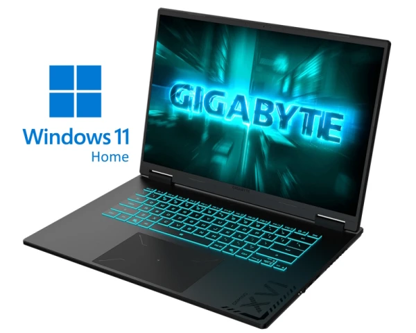GIGABYTE A16 3TH 16 inch FHD+ 165Hz 300nits AMD Ryzen 7 260 16GB 512GB SSD GeForce RTX 5050 8GB Backlit Win11 Home gaming laptop 