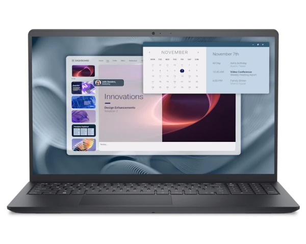 DELL Pro 15 Essential PV15250 15.6 inch FHD 120Hz Core 3 100U 8GB 512GB SSD Backlit FP Win11Pro laptop 
