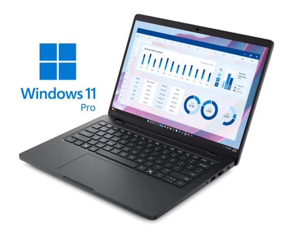 DELL Pro Max 14 14 inch QHD+ 300nits AMD Ryzen AI 9 HX Pro 370 32GB 1TB SSD Backlit FP Win11Pro 3yr ProSupport laptop 