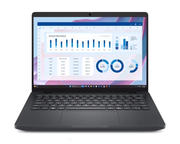 DELL Pro Max 14 14 inch QHD+ 300nits AMD Ryzen AI 9 HX Pro 370 32GB 1TB SSD Backlit FP Win11Pro 3yr ProSupport laptop 