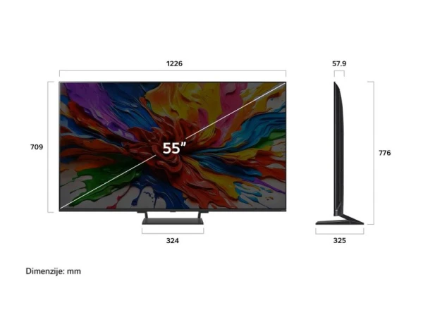 LG 55QNED93A6A QNED evo AI 4K UHD Smart TV 2025