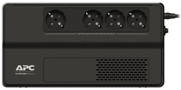 APC Easy UPS 1000VA, Line Interactive, Floor/Wall, 1000VA/600W, 230V, AVR, 4x Schuko, Battery 9Ah (RBC17)