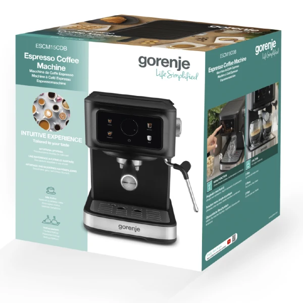 Gorenje Aparat za espresso kafu ESCM15CDB