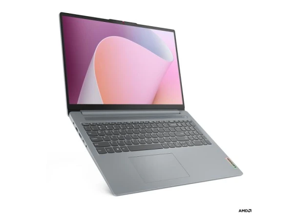Lenovo IdeaPad Slim 3 15AMN8 (Arctic Grey) Ryzen 3, 8GB DDR5 512GB-SSD 15.6'' FHD (1920x1080) (82XQ01DBYA)