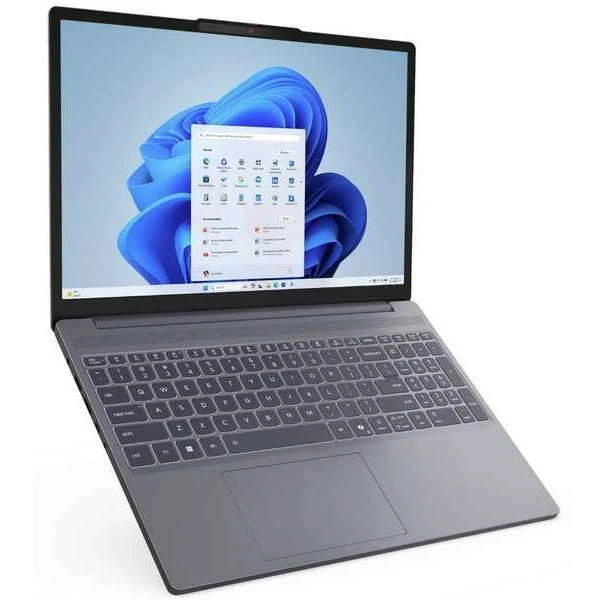 Lenovo IdeaPad Slim 3 15ARP10 (Luna Grey, Aluminium Top) Ryzen 5 7535HS ,16GB DDR5 (1xSO-DIMM) 512GB-SSD-NVMe 15.3'' FHD (1920x1080) (83K700M9YA)
