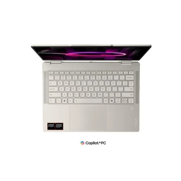 LENOVO Laptop Yoga 7 2in1 14AGP11 DOS/14'' WUXGA OLED T/Ryzen AI 7 445/24GB/512GB/bklSRB/Bež/83TD002KYA