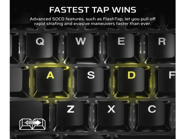 CORSAIR 570 PRO TKL Mehanička RGB Gaming Crna Tastatura