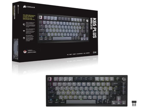 CORSAIR K65 Plus Bežična gejmerska tastatura