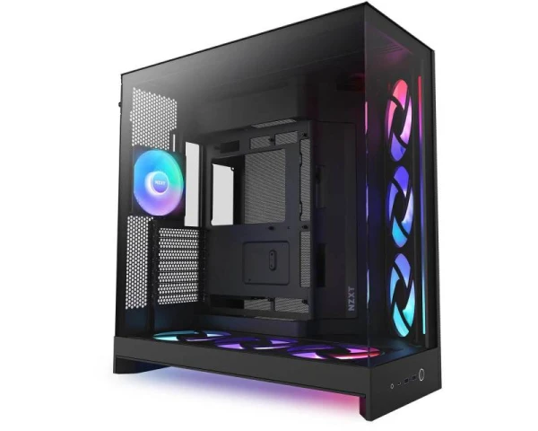 NZXT H9 Flow RGB+ Gaming kućište crno (CM-H92FB-P1) 
