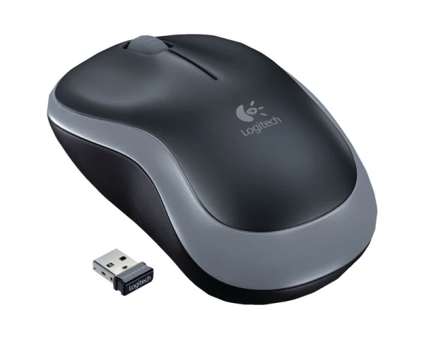 LOGITECH  M185 Wireless sivi miš Retail