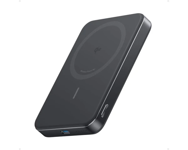 ANKER MagGo magnetno bežični power bank, crni  10000mAh, 15W