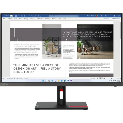 Lenovo ThinkVision S27i-30 (H23270FS0) 1920x1080 63DFKAR4EU