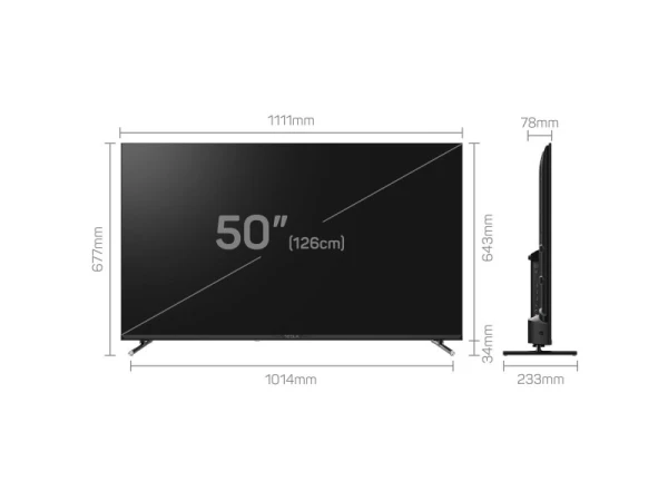 TESLA 50E655BUW LED 4K UHD Smart TV