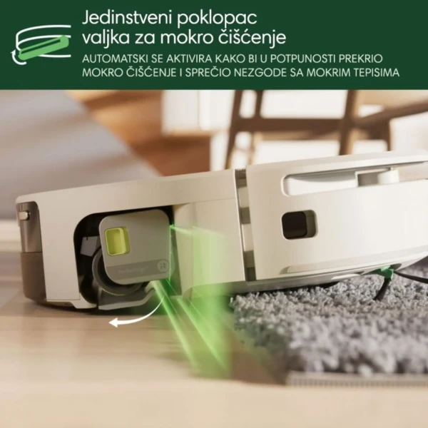 IROBOT Roomba Combo Max 705+ Robot usisivač beli