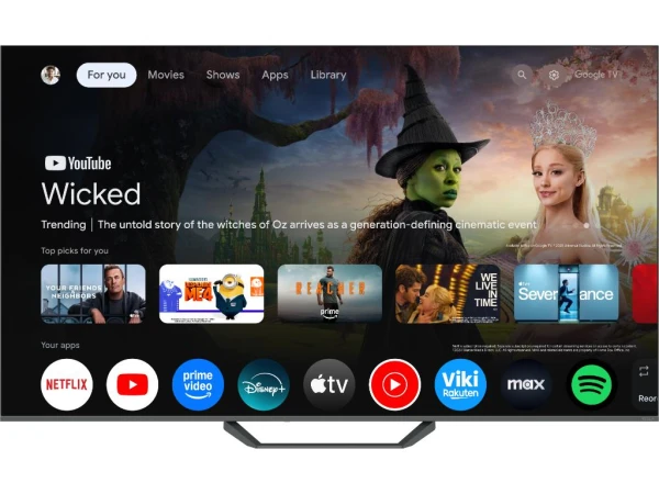 Televizor TESLA Q75E655GUS/QLED/75''/4K/Smart/Google TV/siva
