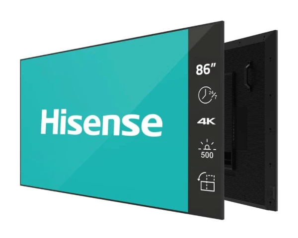 HISENSE 86 inča 86DM66D 4K UHD 500 nita Digital Signage Display - 247 Operation 