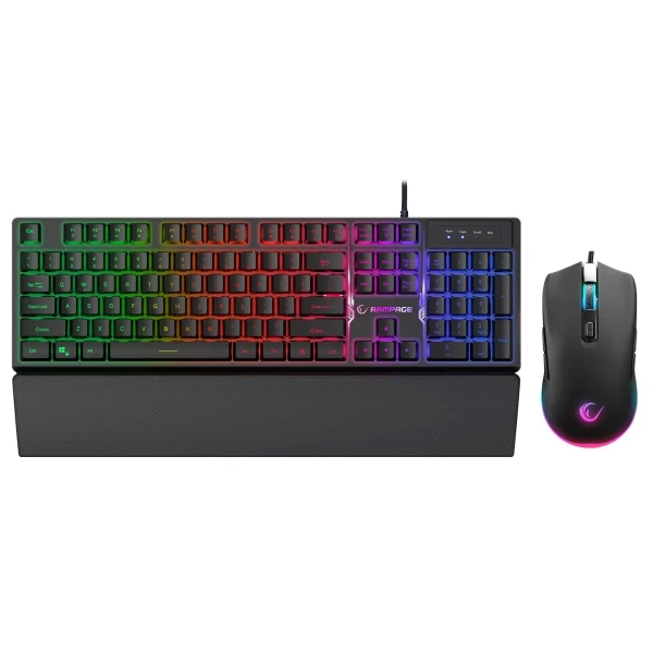 RAMPAGE KM-RX7 FORTUNA V2 combo set crni 42577