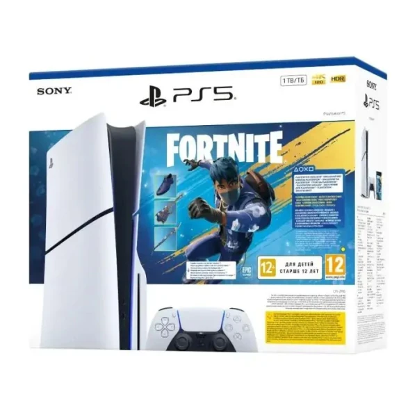 PLAYSTATION Konzola PlayStation 5 Slim Disc + Fortnite Flowering Chaos